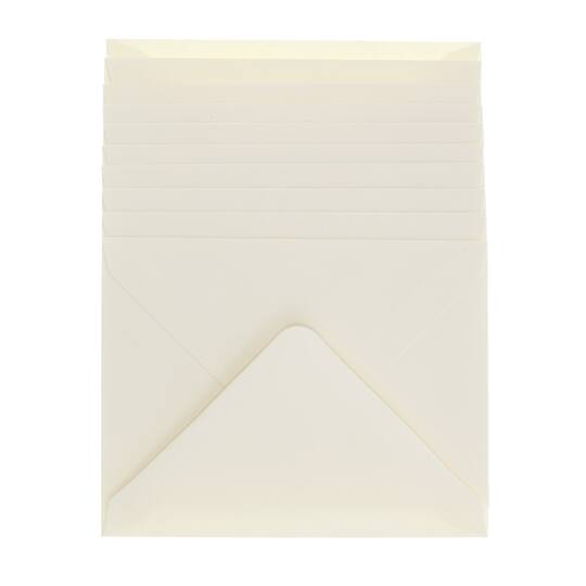 12 packs: 10 ct. ivory cards & envelopes by recollections™, 4.25" x 5.5" michaels 12 packs: 10 ct.